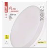 LED přisazené svítidlo TORI, kruhové bílé 15W teplá b., IP54