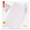 LED přisazené svítidlo TORI, čtvercové bílé 15W neutr. b., IP54