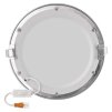 LED vestavné svítidlo NEXXO, kruhové, stříbrné, 18W, se změnou CCT