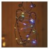 LED vánoční nano řetěz, 1,9 m, 2x AA, vnitřní, multicolor, časovač