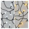 LED vánoční řetěz 2v1, 10 m, venkovní i vnitřní, teplá/studená bílá, programy