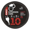 Venkovní prodlužovací kabel 10 m / 1 zásuvka / černý / guma-neopren / 230 V / 2,5 mm2