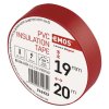 Izolační páska PVC 19mm / 20m červená