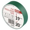 Izolační páska PVC 19mm / 20m zelená