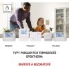 Pokojový programovatelný bezdrátový OpenTherm termostat P5616OT