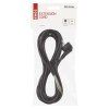Flexo šňůra PVC 3× 1,5mm2, 5m, černá