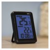 Digitální teploměr, bezdrátové čidlo, budík E8636