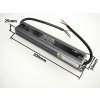 LED zdroj 12V 50W IP67 SLIM-12V-50W