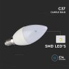 LED žárovka svíčka 4,5W E14