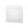 Bílý přisazený LED panel hranatý 170 x 170mm 12W Economy