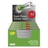 Alkalická baterie GP Super AAA (LR03), display box, balení 288ks