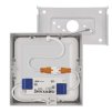 LED přisazené svítidlo NEXXO, čtvercové, bílé, 7,6W, neutrální bílá
