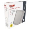 LED přisazené svítidlo NEXXO, čtvercové, bílé, 12,5W, neutrální bílá