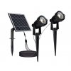 Solární zahradní svítidlo zapichovací 2x 1,2W