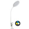 LED stmív. stolní lampa 10W,500lm,CCT,bílá