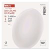 LED přisazené svítidlo FIONI, kruhové bílé 18W neutrální b., IP44