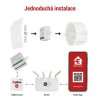 GoSmart modul spínací IP-2102SZ, ZigBee, 2-kanálový