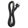 Flexo šňůra guma/neopren 3×1,5mm2, 3m, černá