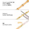 COB LED pásek 12COB15 vnitřní (Varianta Teplá bílá)