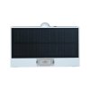 Bílé LED nástěnné solární svítidlo s pohybovým čidlem 3W IP65
