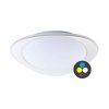Bílé LED stropní svítidlo kulaté 450mm 20/40W CCT s DO