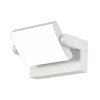 Bílé fasádní LED svítidlo náklopné 17W IP65