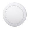 Bílý přisazený LED panel kulatý 220mm 18W Economy, BALENÍ 4 KUSY