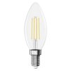 LED žárovka Filament svíčka / E14 / 3,4 W (40 W) / 470 lm / teplá bílá
