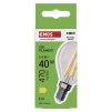 LED žárovka Filament Mini Globe / E14 / 3,4 W (40 W) / 470 lm / neutrální bílá