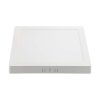 Bílý přisazený LED panel hranatý 120 x 120mm 6W Economy+