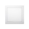 Bílý vestavný LED panel hranatý 220 x 220mm 18W Economy+