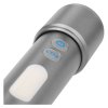 LED nabíjecí kovová svítilna, 600 lm, 1 200 mAh