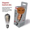 LED žárovka DECO SMOKED ST64 / E27 / 4,5 W (19 W) / 180 lm / flame