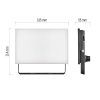 LED reflektor TAMBO, 30 W, 3000 lm, IP65, černý