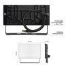 LED reflektor TAMBO, 30 W, 3000 lm, IP65, černý