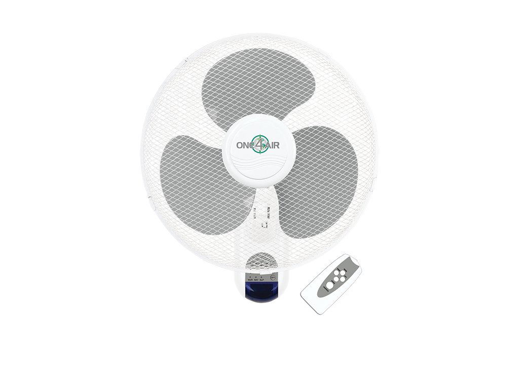 CIRKULAČNÍ NÁSTĚNNÝ VENTILÁTOR ONE4AIR + DÁLKOVÝ OVLADAČ - O40CM, Stojanové ventilátory, celokovové tiché ventilátory, STOJANOVÝ OSCILAČNÍ VENTILÁTOR, ventilátor, Cirkulační stojanový ventilátor, podlahový ventilátor, Designový stojanový ventilátor, stolní ventilátor, ventilátory, CIRKULAČNÍ VENTILÁTORY