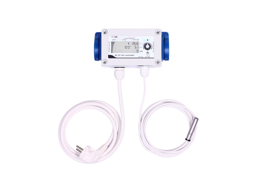 GSE Digital controller for AC and EC fans 2x5A ledgrower.eu