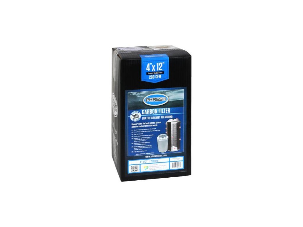 Carbon filter Phresh Filter PRO 175m3 h 100mm led grower.eu