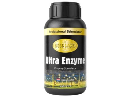 250ml 2 GL Ultra Enzyme 250ml labels 185x85mm prof stimulator HIGH RES Gold Label Bottles v12 0000 removebg preview