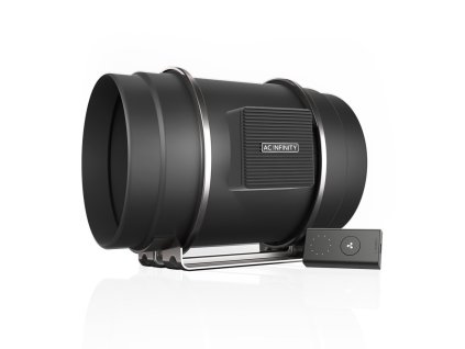 41058 ac infinity cloudline s8 quiet inline duct fan system with speed controller 200mm