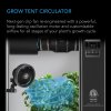 41736 3 ac infinity cloudray s9 grow tent clip fan 9 with long life ec motor 10 level dynamic wind modes amp fan speeds 10 level auto oscillation
