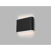 Nástěnné LED Svítidlo LED2 FLAT II S 2x3W 3000K 2x340lm | 5234751 (Barva Antracit)