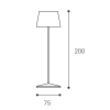 ROXY MINI stolní LED lampa 2W 2200K/3000K A132551 LED2 (Barva Zelená)