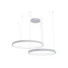 LED2 CIRO SET 2 P-Z Závěsné LED prstence, Bílá, Černá, Zlatá 100W