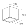 TOMY 1 nástěnné svítidlo 4,5 W 3000 K 5132234 LED2 (Varianty DALI/PUSH)
