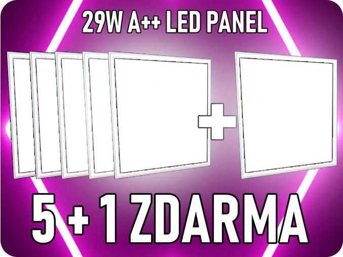 20999-2_led-panel-29w--ctverec-60x60-cm--3400lm-vysocesvitive-a---5-1-zdarma