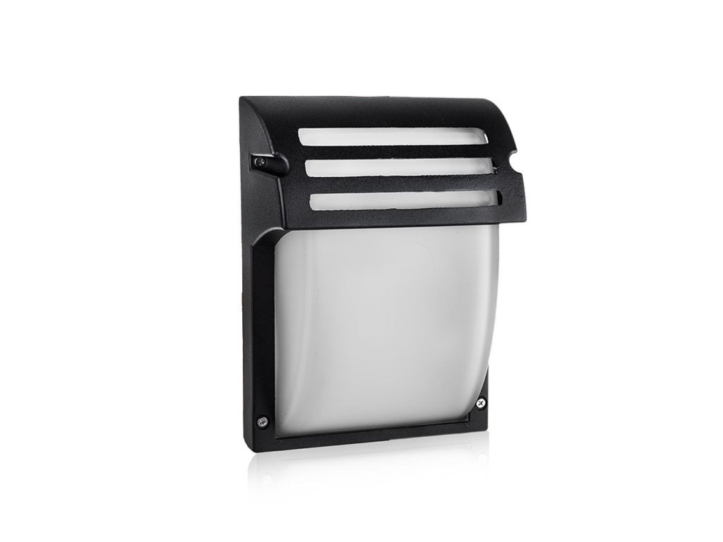 Nástěnná Lampa, E27 Patice, Černá, Ip44