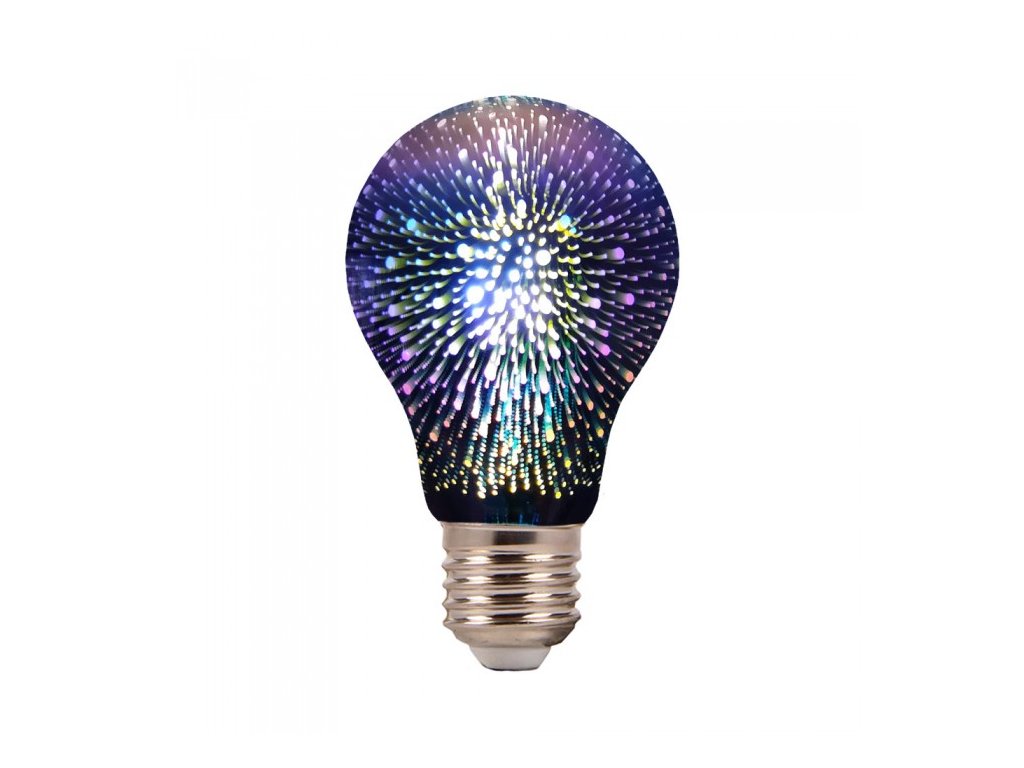 17474 2 e27 led 3d filament zarovka 3w 20lm a60 3000k