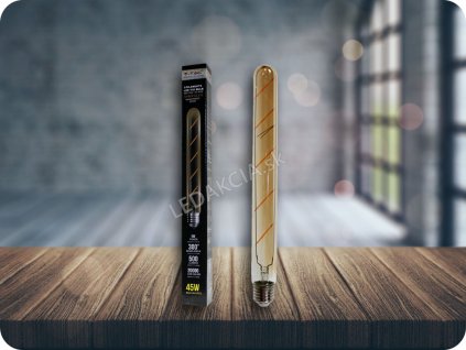 1361 2 e27 led filament retro zarovka 5w tepla bila 2200