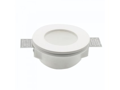 17129 1 ramecek na bodovou zarovku gu10 gu5 3 kruhovy sadrovy